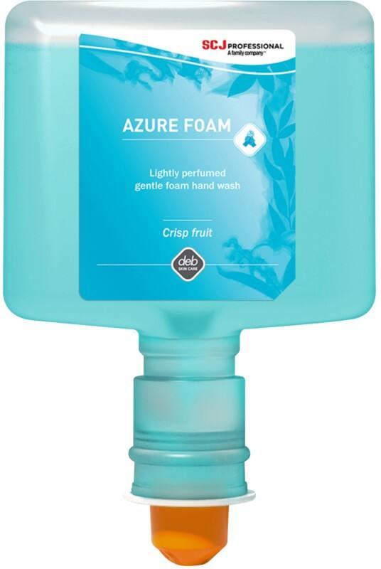 Savon mousse pour les mains Deb Mousse Bleu AZU12LTF 3 unités de 1,2 L