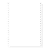 Papier listing Exacompta 62432E 24 cm x 12’’ 80 g/m² Blanc 1000 Feuilles