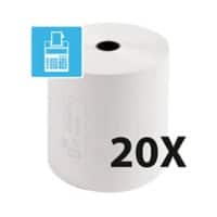 Bobine pour ticket de caisse Exacompta 43828E 80 x 80 x 12 mm 20 unités
