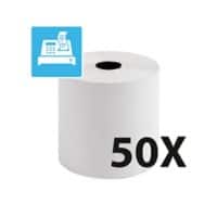 Exacompta Kwitantierollen 40924E Wit 80 x 80 x 12 mm Pak van 50