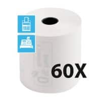 Exacompta Kwitantierollen 43347E Wit 57 x 60 x 12 mm Pak van 60