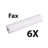 Exacompta 40924E Faxrol 55 g/m² 216 x 50 x 12 mm Wit Pak van 6