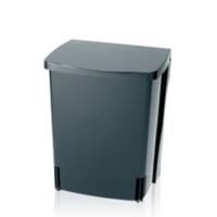 Poubelle Brabantia 10 L L Noir Plastique BRA395246