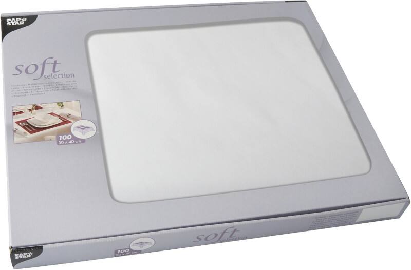 Papstar Placemat 82325 Wit