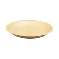 Assiette PAPSTAR Feuille de palmier 185 mm Crème 85510 25 Unités