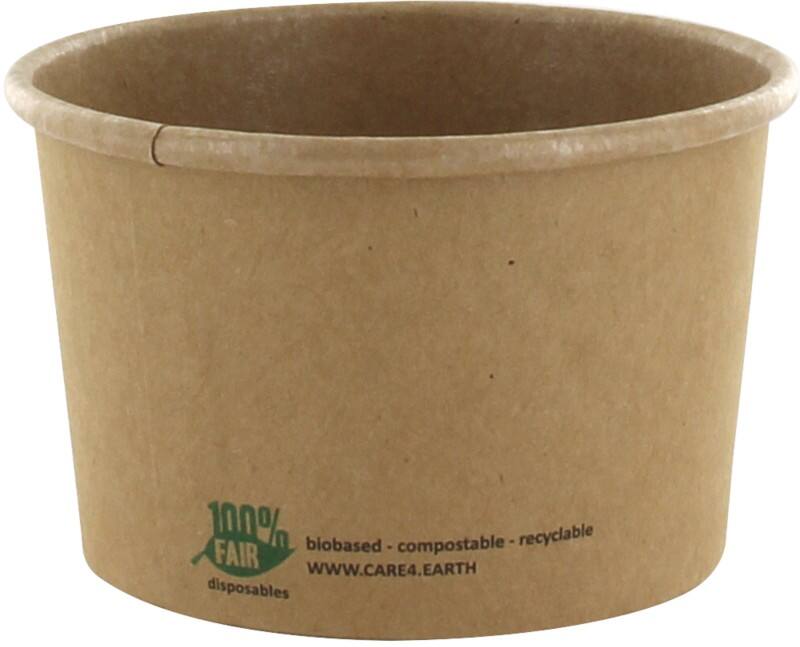 Papstar Soepkop 87264 Bruin 25 Stuks