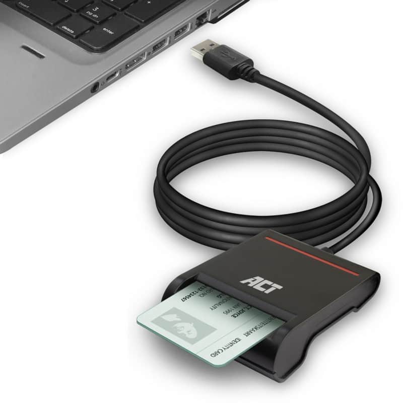 Lecteur de carte à puce USB ACT AC6015 Gris