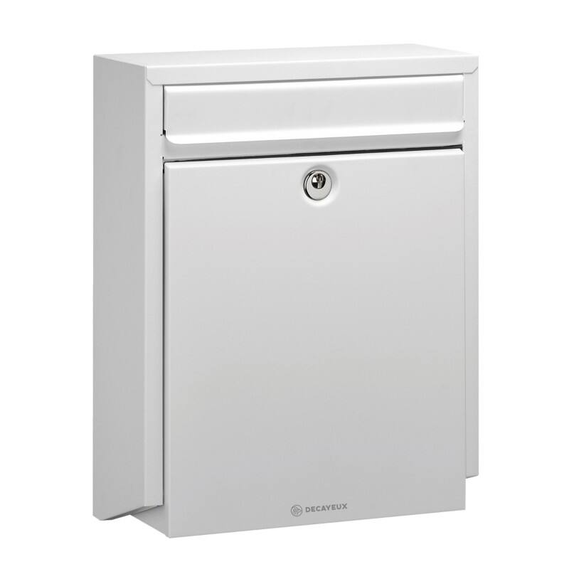 Boîte aux lettres Decayeux D100 Blanc signalisation