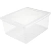 Boîte de rangement keeeper 10577 PP (Polypropylène) Transparent 33,5 x 39 x 18 cm 18 L