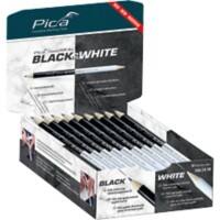 Crayon Pica PI54624 Blanc, noir 50 unités