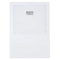 Dossier Elco Avec fenêtre Format spécial  16 x 18 cm Blanc 100 unités