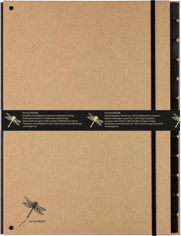 PAGNA Sorteermap PUR by PAGNA 44012-11 Gerecycled karton A4 Grijs