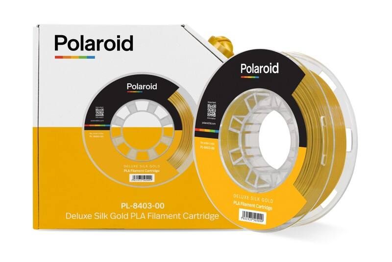 Filaments 3D Polaroid PL-8403 PLA Plastique 155 mm Doré
