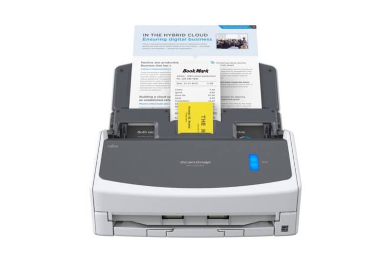 Fujitsu A4 Scanner Wit, zwart