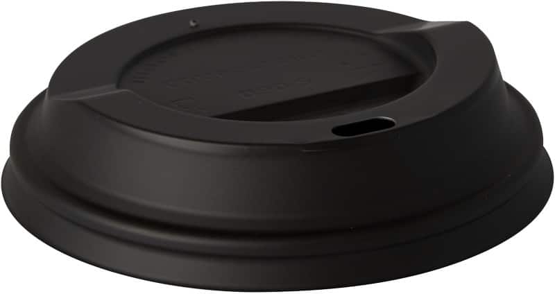 Papstar Deksel 88011 Zwart 50 Stuks