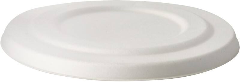 PAPSTAR Wegwerpdeksel Suikerriet Wit 50 Stuks