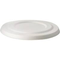 PAPSTAR Wegwerpdeksel Suikerriet Wit 50 Stuks