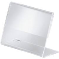 Sigel Displaystandaard PA107 Transparant Plexiglas 9 x 3,7 x 6,5 cm 10 Stuks