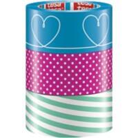 Ruban adhésif d'emballage tesa tesapack Assortiment 50 mm (l) x 25 m (L) 3 Rouleaux