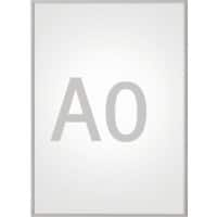 Cadre d'affichage Maul MAULstandard A0 Aluminium Argenté