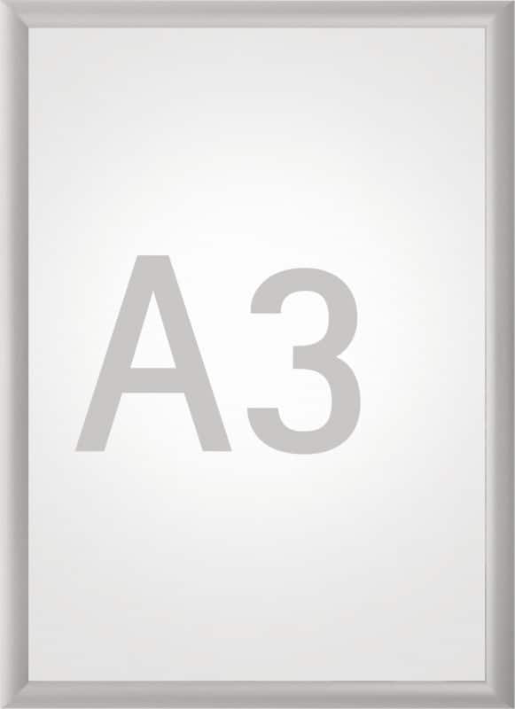 Cadre d’affichage Maul MAULstandard A3 Aluminium Argenté