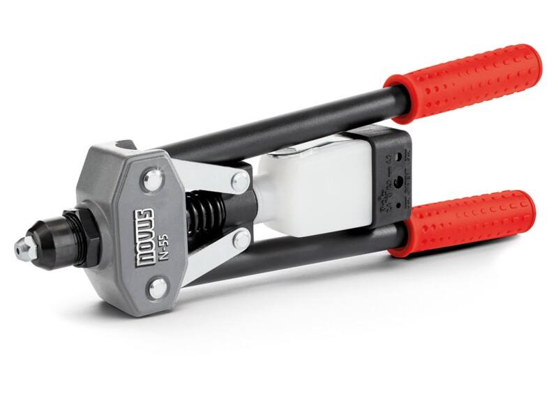 Novus Blindklinknageltang 032-0044 Draadloos Zilver