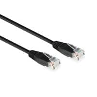 ACT Zwart 10 m U/UTP CAT6-patchkabel met RJ45-connectoren