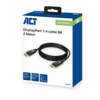 Câble ACT DisplayPort 1.4 8K, 2 m