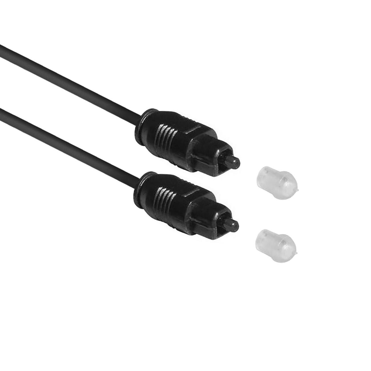 Câble ACT TOSlink SPDIF OEM, 1,2 mètres Noir