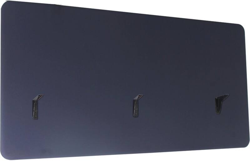 Bureau assis-debout euroseats Anthracite 1 600 x 28 mm