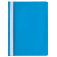 Farde à lamelle Niceday A4 Polypropylène 80 feuilles Bleu