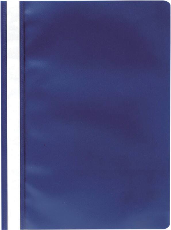 Farde à lamelle Viking A4 Polypropylène 80 feuilles Bleu foncé