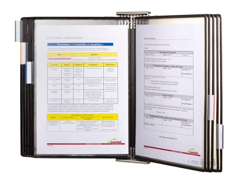 Système de présentation Djois Tarifold 10 Panneaux A4