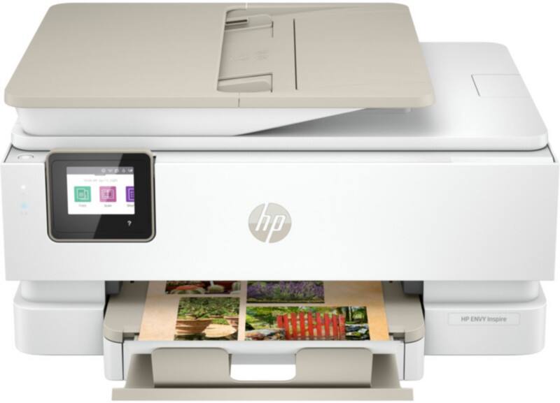 Imprimante multifonction HP ENVY Inspire Couleur Jet d'encre A4 Blanc
