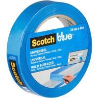 Scotch Blue Multisurface Premium Tape Blauw 24 mm x 41 m