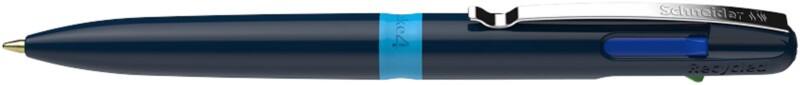 Stylo bille Schneider Take 4 138003 Rétractable Multicolore 0,5 mm Moyen Bille Rechargeable
