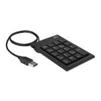 ACT Toetsenbord AC5480 Numeriek Bedraad 17,5 x 5,7 x 20,5 cm Zwart