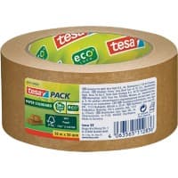 Ruban d'emballage tesa tesapack Paper Standard Brun 50 mm (l) x 50 m (L) Papier