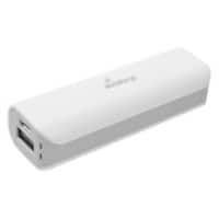 Batterie externe MediaRange MR745 2 600 mAh Blanc, gris