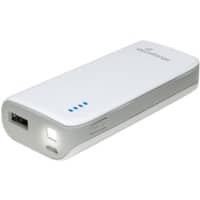 Batterie externe MediaRange MR751 5 600 mAh Blanc, gris