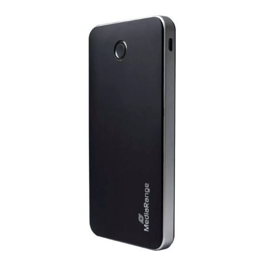 Batterie externe MediaRange MR753 10 000 mAh Argenté, noir