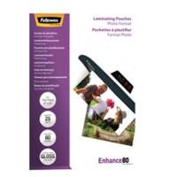 Films de plastification Fellowes 80 microns (2 x 80)