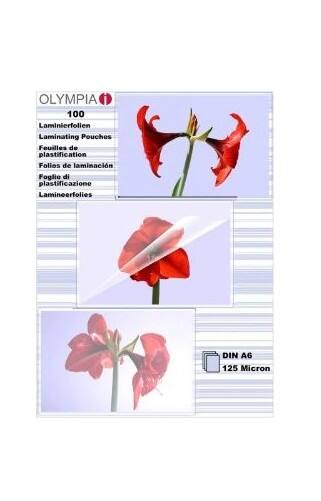 Films de plastification Olympia A6 125 microns (2 x 125)