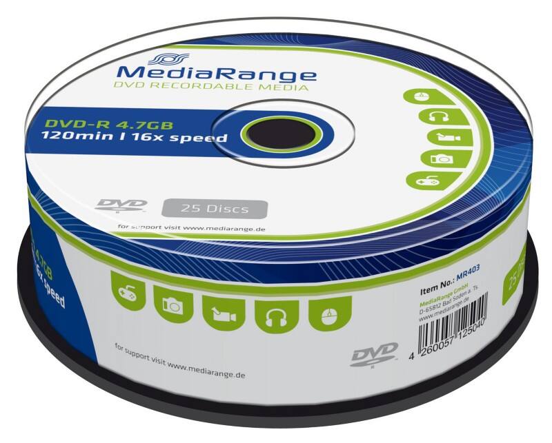 DVD+R MediaRange MR403
