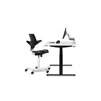 BakkerElkhuizen Werk- en beweegbureau BNEWMDBTW120 Zwart, wit