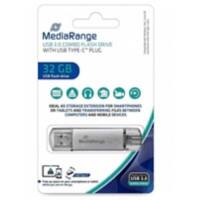 MediaRange USB-stick MR936 Zilver