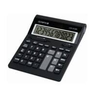 Olympia Bureaurekenmachine LCD 612 SD 12-cijferig display Zwart