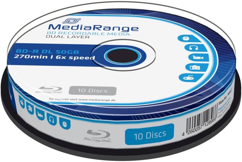 MediaRange BD- R DL MR507