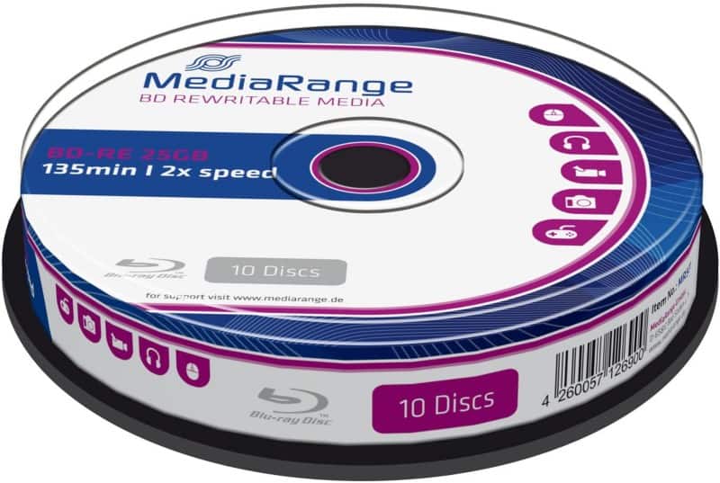 BD-RE MediaRange MR501