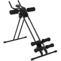 Appareil pour abdominaux Peak Power Semi Profi Noir